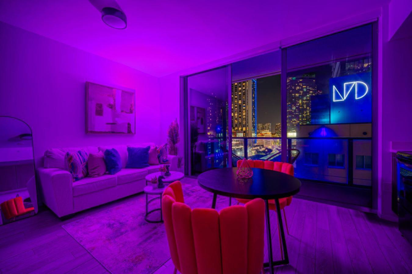 Apartament Luxury Loft - Free Parking - Ocean View - Brickell Downtown Miami Pokój zdjęcie