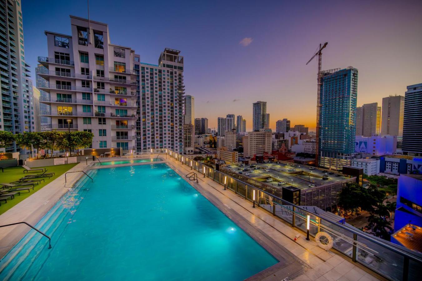 Apartament Luxury Loft - Free Parking - Ocean View - Brickell Downtown Miami Zewnętrze zdjęcie