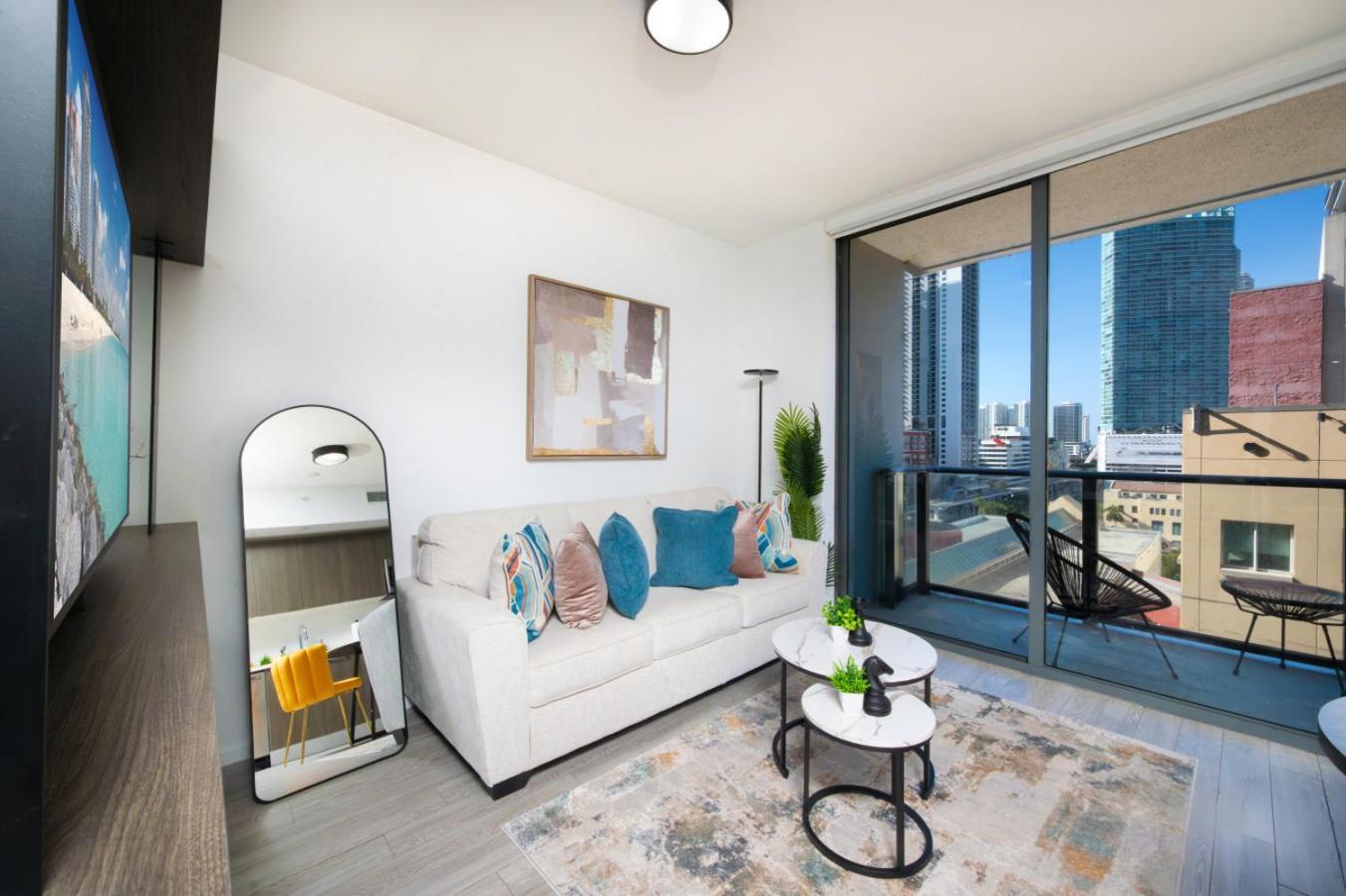 Apartament Luxury Loft - Free Parking - Ocean View - Brickell Downtown Miami Pokój zdjęcie