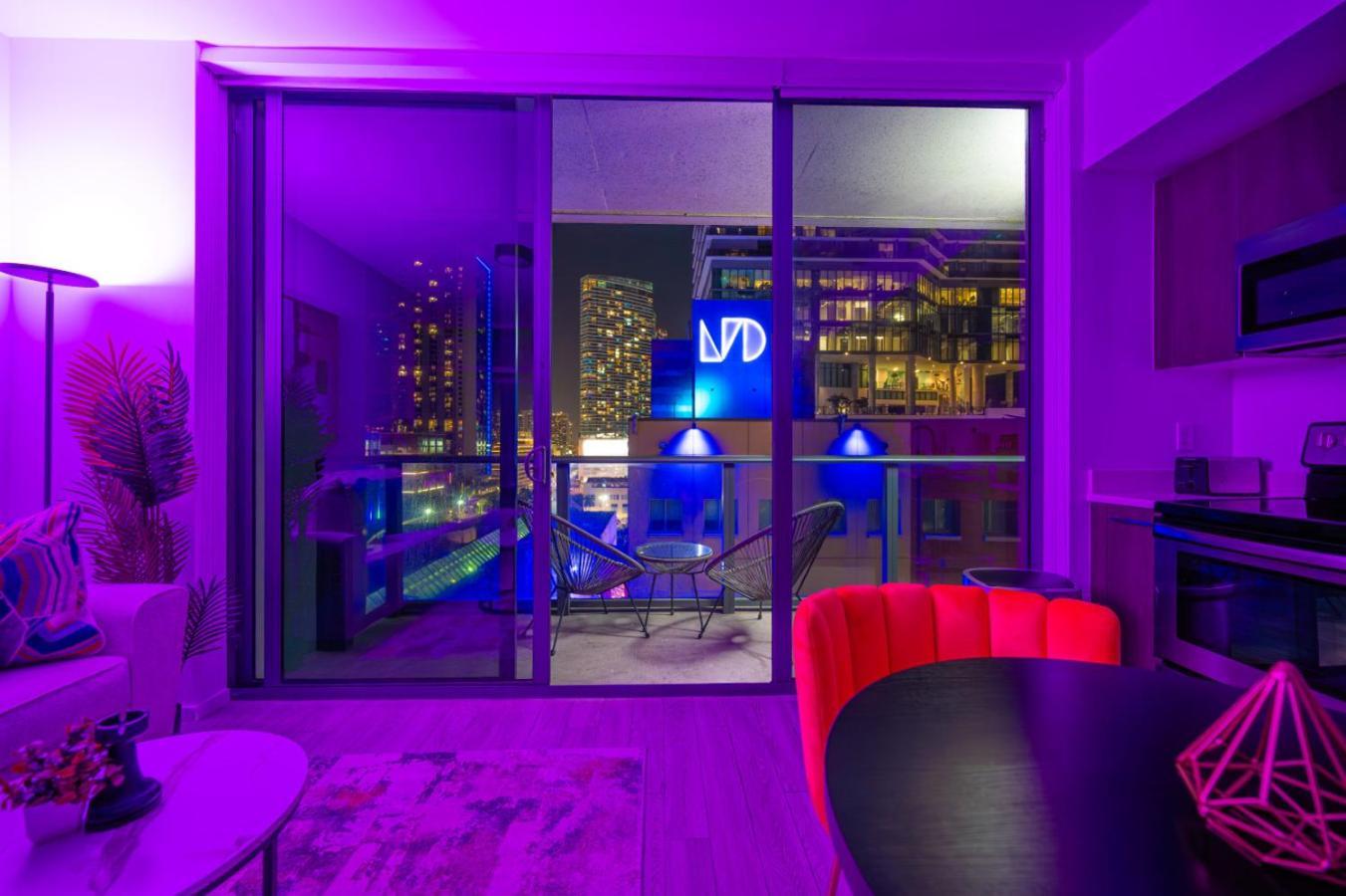 Apartament Luxury Loft - Free Parking - Ocean View - Brickell Downtown Miami Pokój zdjęcie