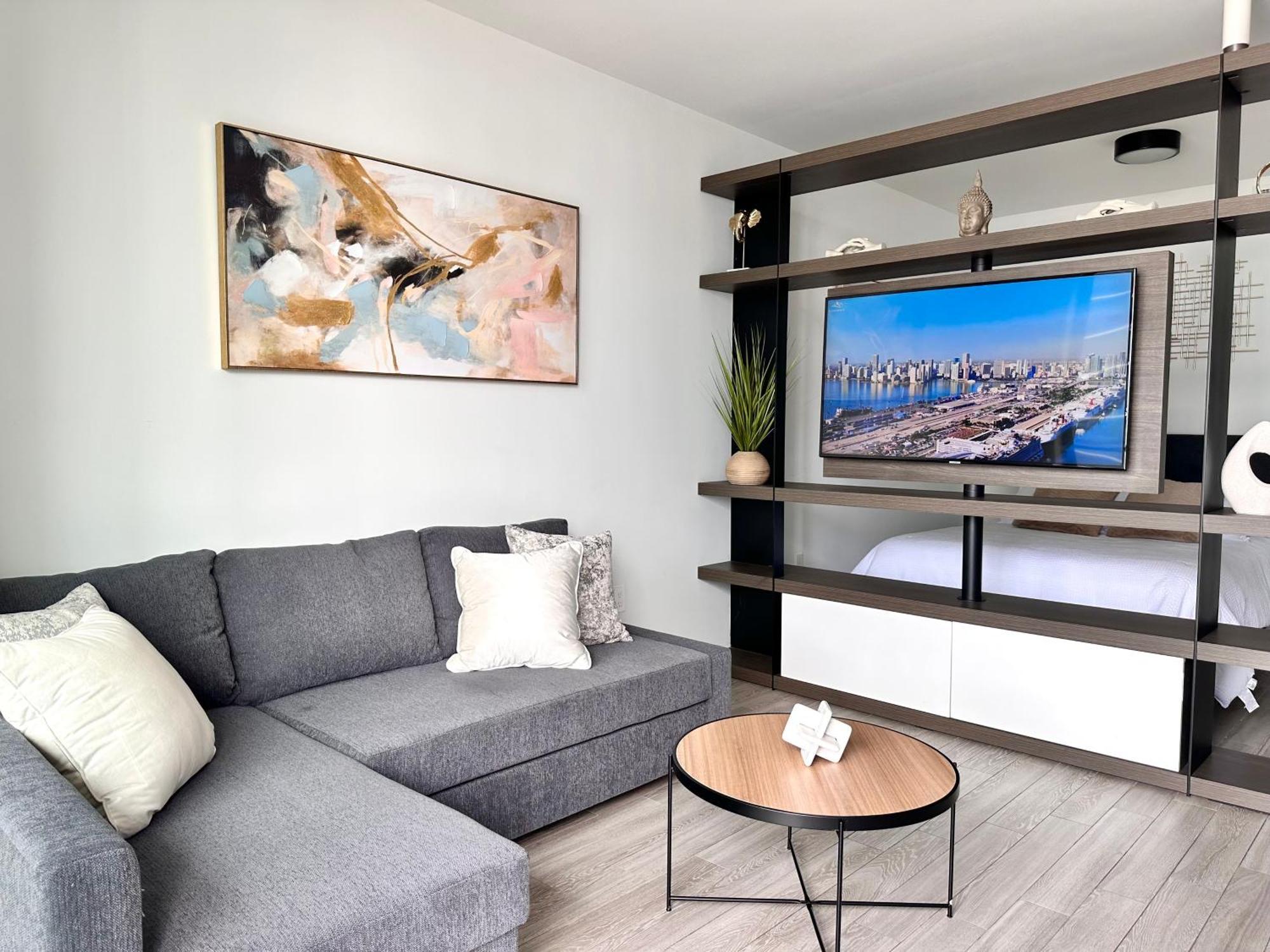 Apartament Luxury Loft - Free Parking - Ocean View - Brickell Downtown Miami Pokój zdjęcie