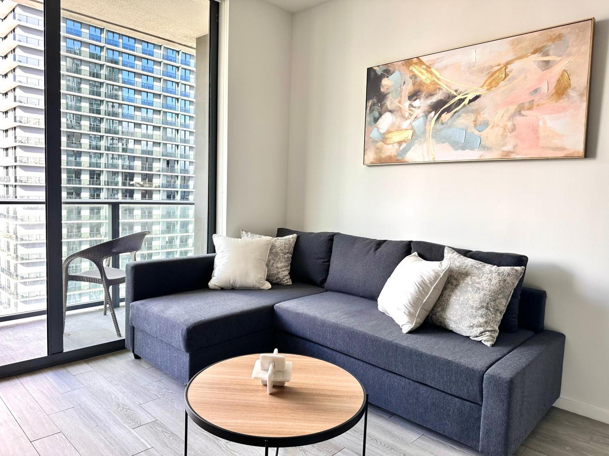 Apartament Luxury Loft - Free Parking - Ocean View - Brickell Downtown Miami Pokój zdjęcie